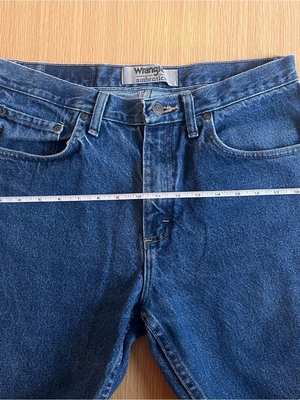 Wrangler Authentics Jeans 👖 33x30 Blue Straight Leg Denim